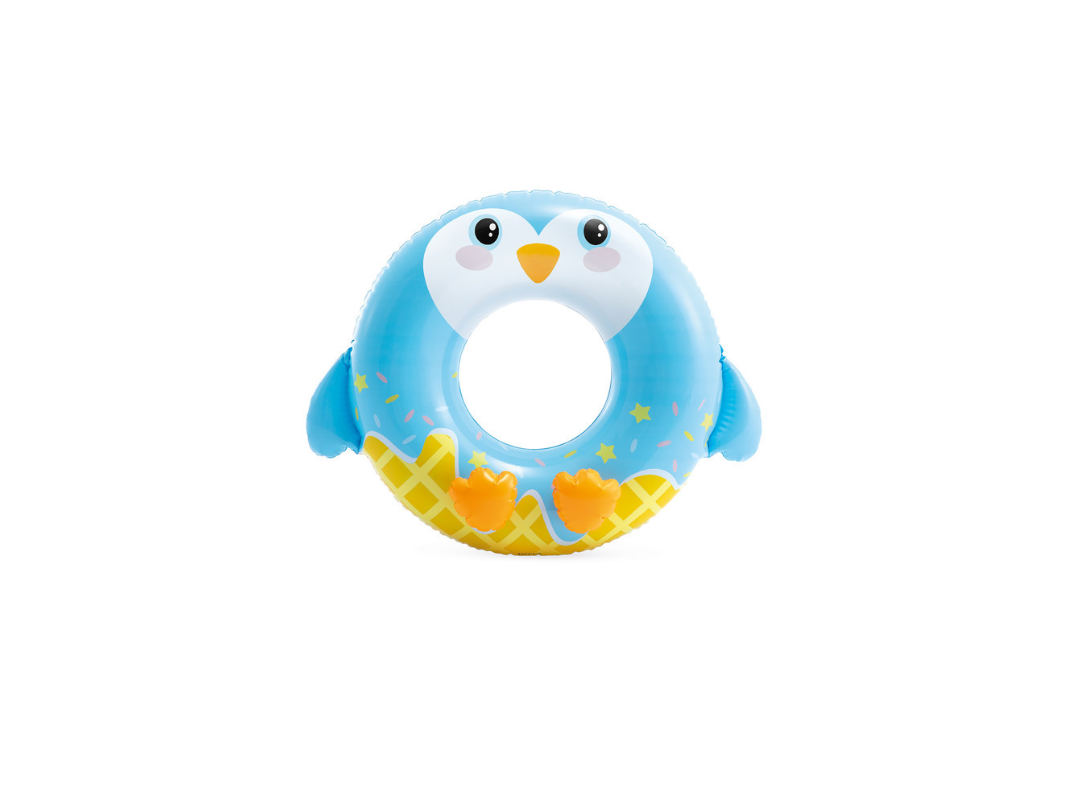 Intex Cute Animal Inflatable Swim Rings - Assortment Intex Cute Animal Inflatable Swim Rings - Assortment